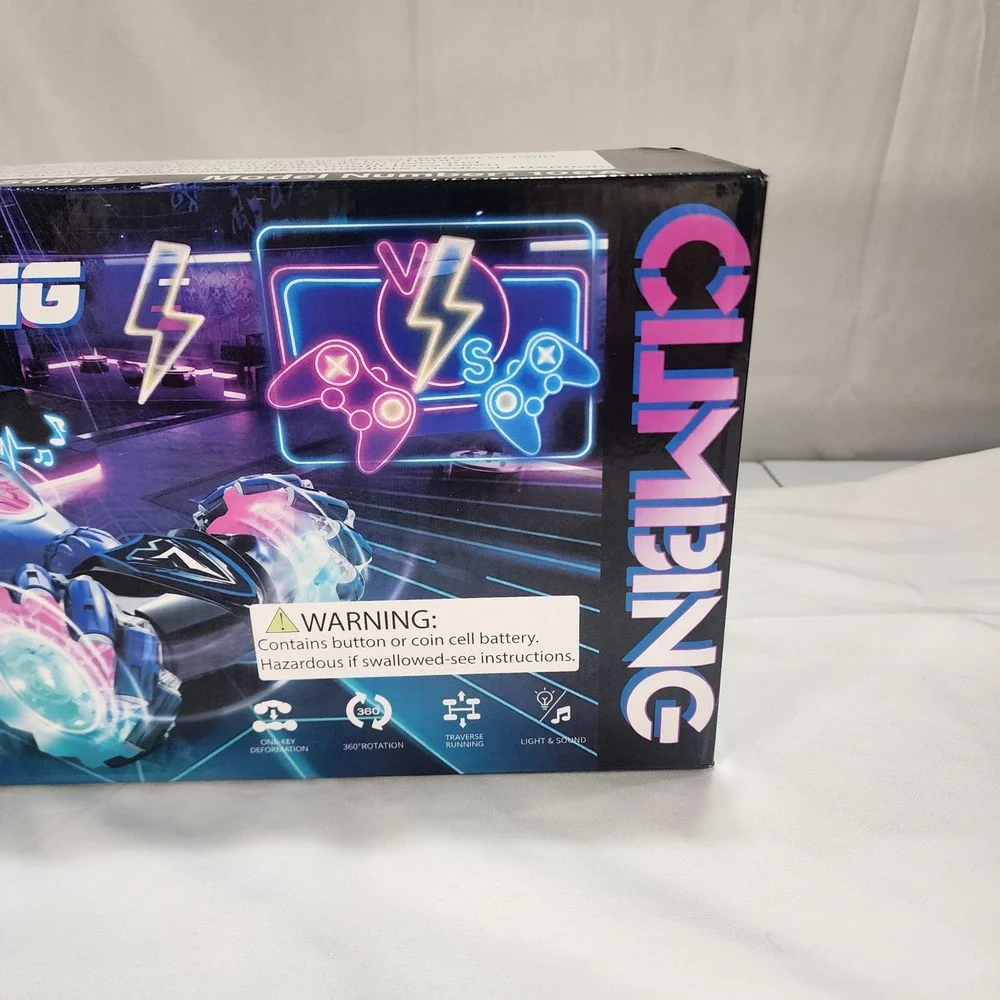 Climbing Stunt Car 108A 2.4GHz RC Gesture Sensing Remote Control Toy Blue